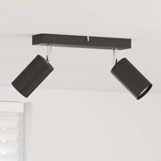 Faretto da soffitto Nero 26 x 6 x 16 cm Metallo 4108194