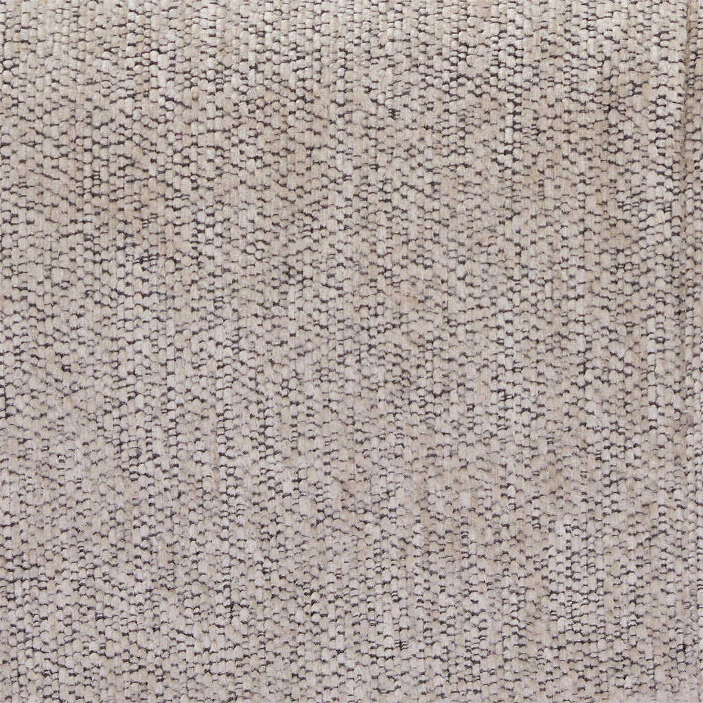 Poltrona letto convertibile in tessuto ciniglia, beige
