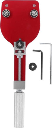 Strumento di taglio per filtro dell'olio 77750 - Kit per taglio filtro dell'olio - Adatto per filtri dell'olio da 2 3/8 pollici a 5 pollici (rosso)