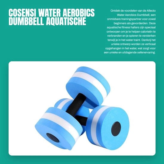 Palline per Aerobica Leggere - Manubri Acquatici - Adattamento per Palestra in Piscina - Allenamento con Resistenza - Design Unico - Manubri da Nuoto