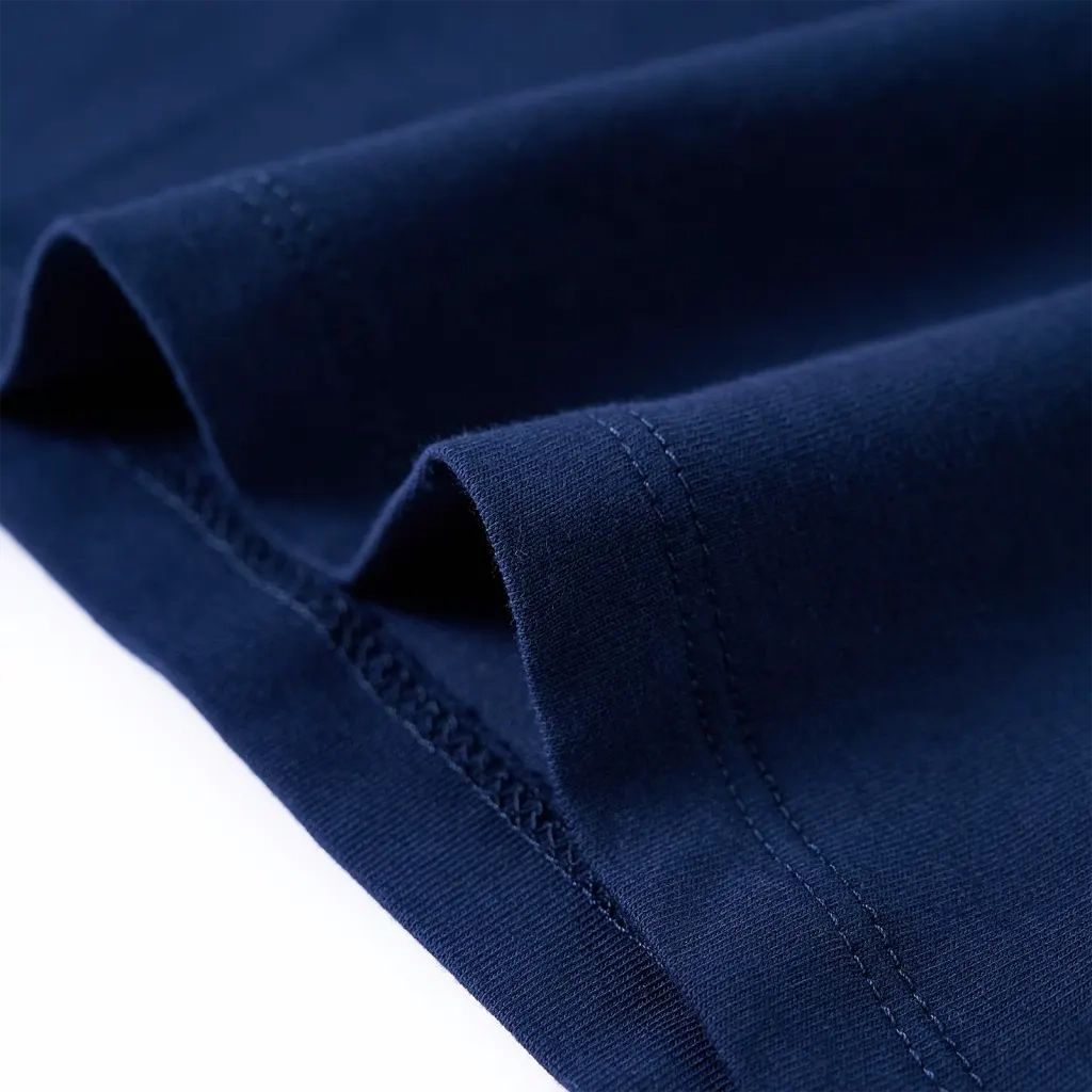 Maglietta da Bambina Maniche Lunghe Blu Marino 104 14180