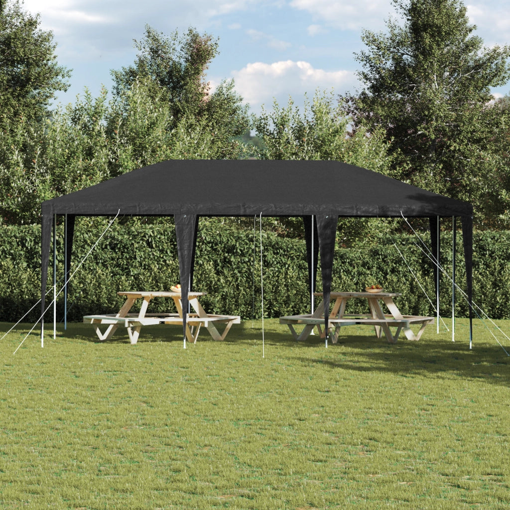 Tenda per Feste Antracite 6x4 m PE