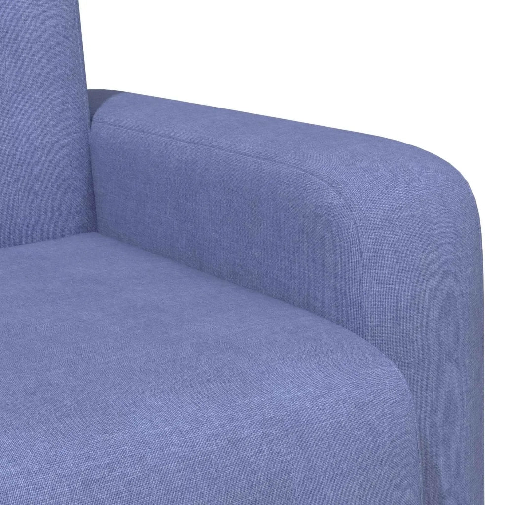 Poltrona-Divano Sedia Blu jeans Tessuto 398817