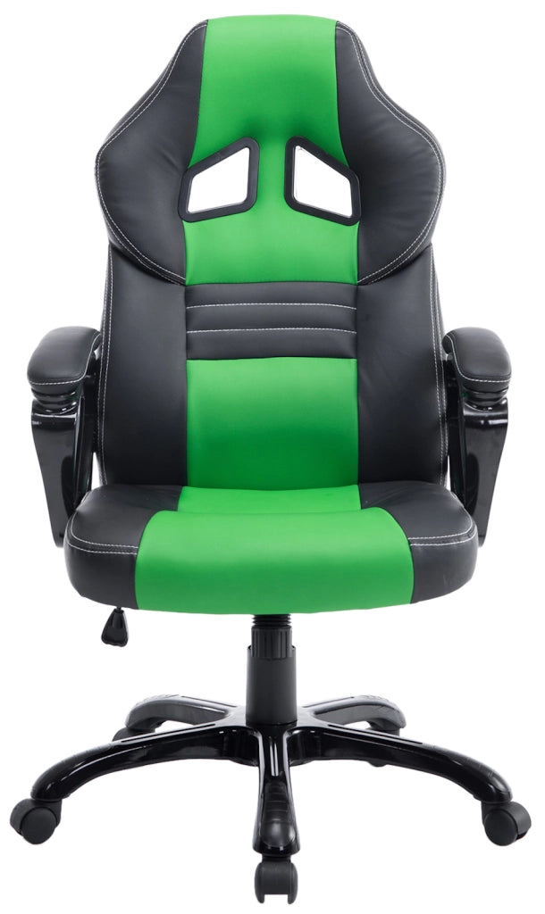 Sedia da ufficio XL Pedro Nero/verde