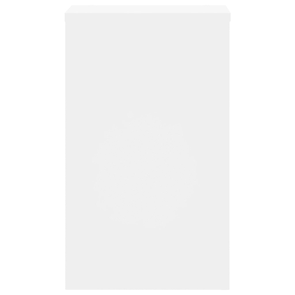 Supporti per Piante 2 pz Bianchi 30x30x50cm Legno Multistrato 852915