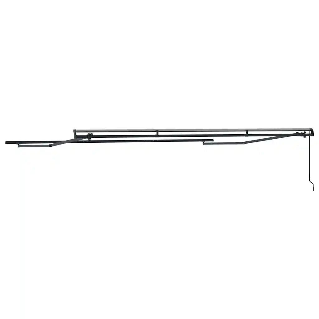 Tenda da Sole Antracite 4 × 3 m Metallo 313231