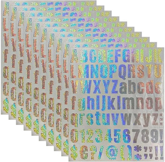 Etichette Auto - Etichette per Abitazione - Etichette Numero di Casa - 10 Pezzi - Etichette per Numero di Casa