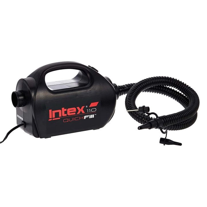 POMPA ELETTRICA QUICK FILL 220240V O 12V CON ACCENDISIGARI  peso kg.7,2 (68609)    INTEX
