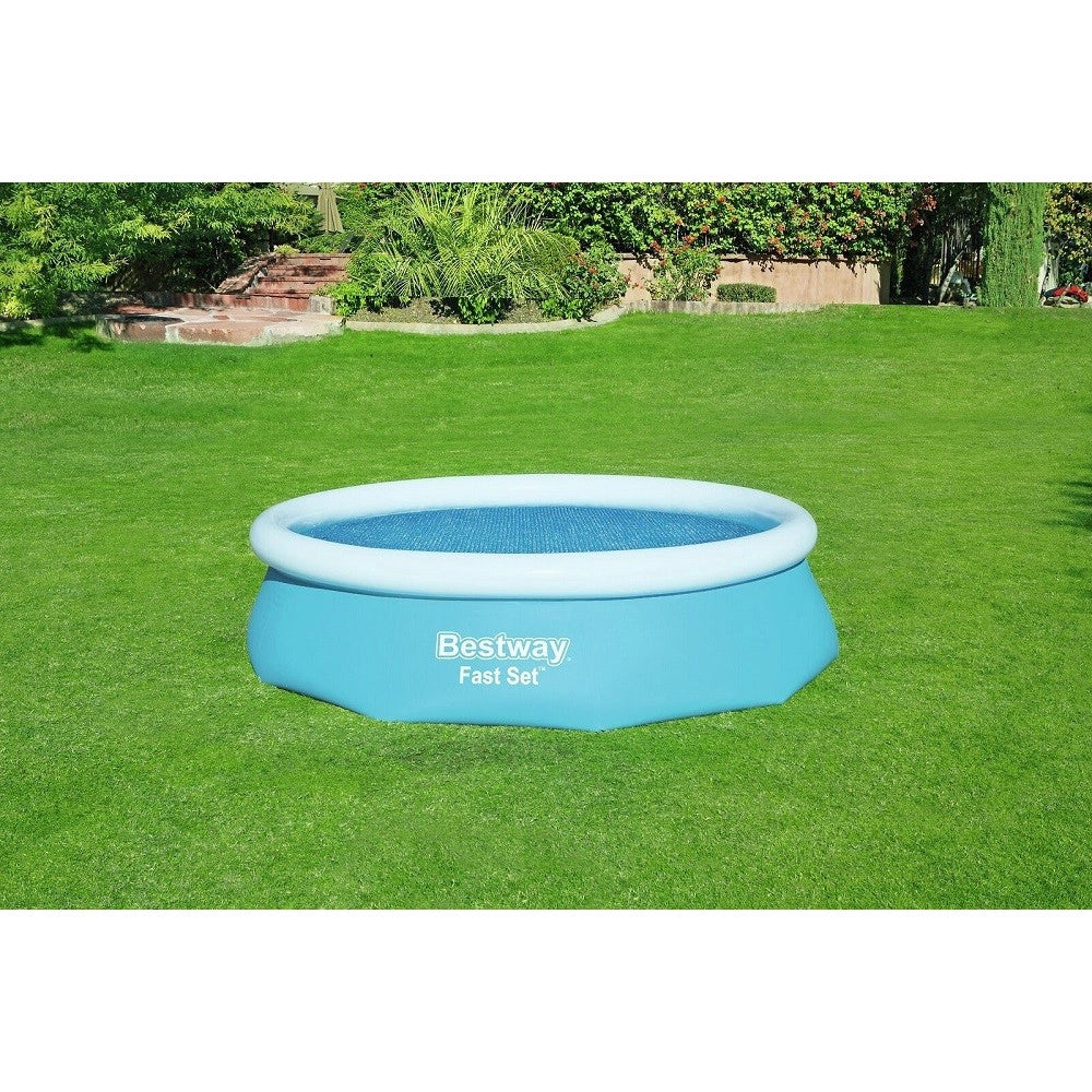 Trade Shop - Telo Termico Rotondo Copertura Solare Per Piscine Fuori Terra Da 305 Cm 58241 -