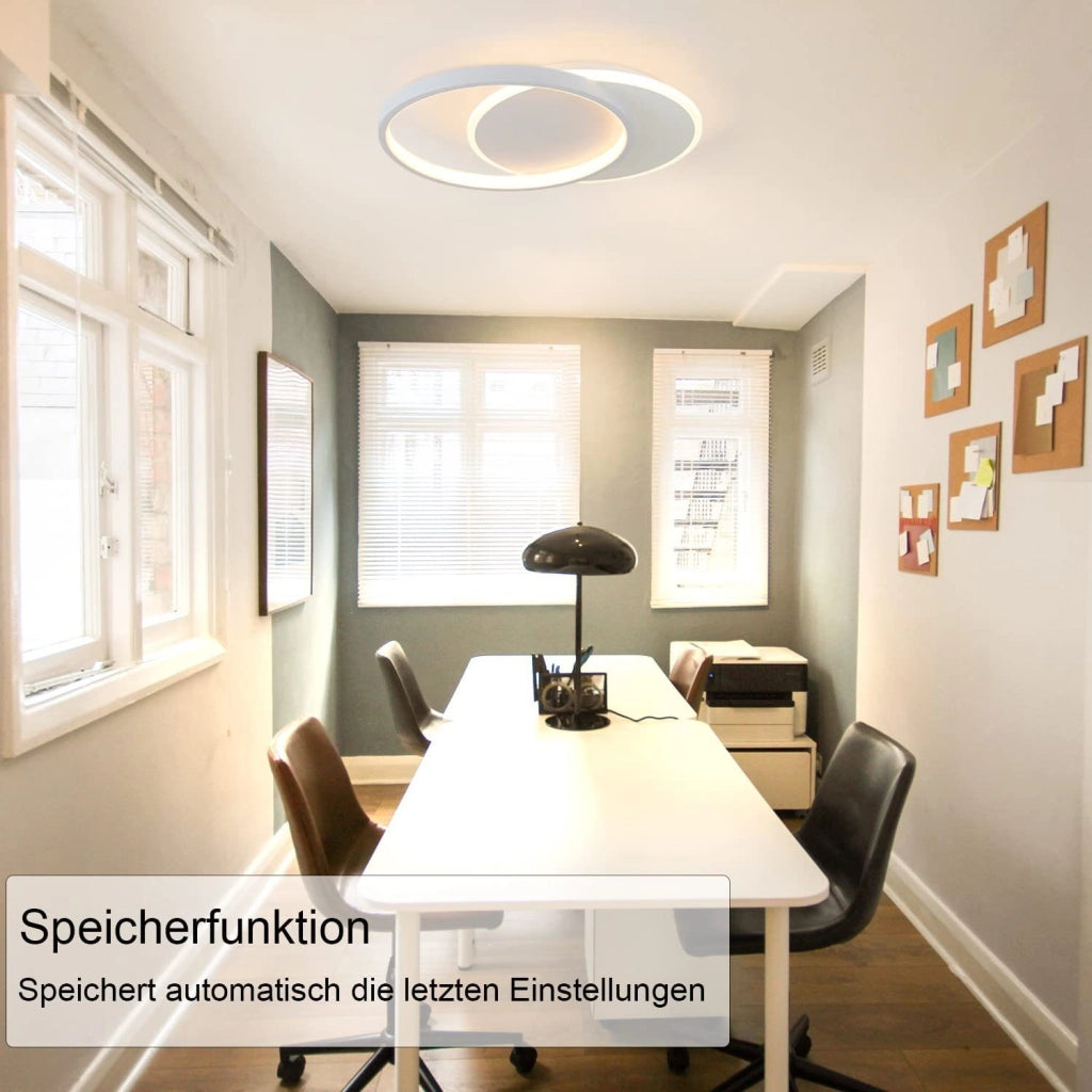 ZMH Lampada da soffitto plafoniera LED dimmerabile moderna per soggiorno corridoio