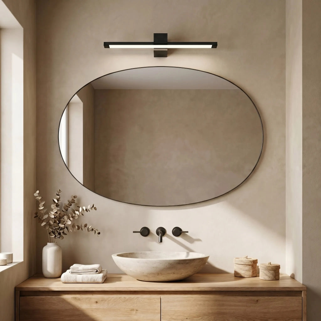 Applique Da Bagno Led Swe050-1w 60 Cm Black
