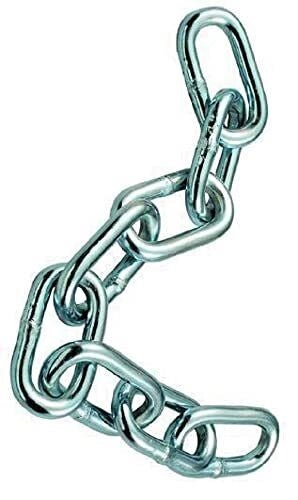 Vigor 813729 Catena Genovese Commerciale Zincata 100 m 3.0 mm uso commerciale
