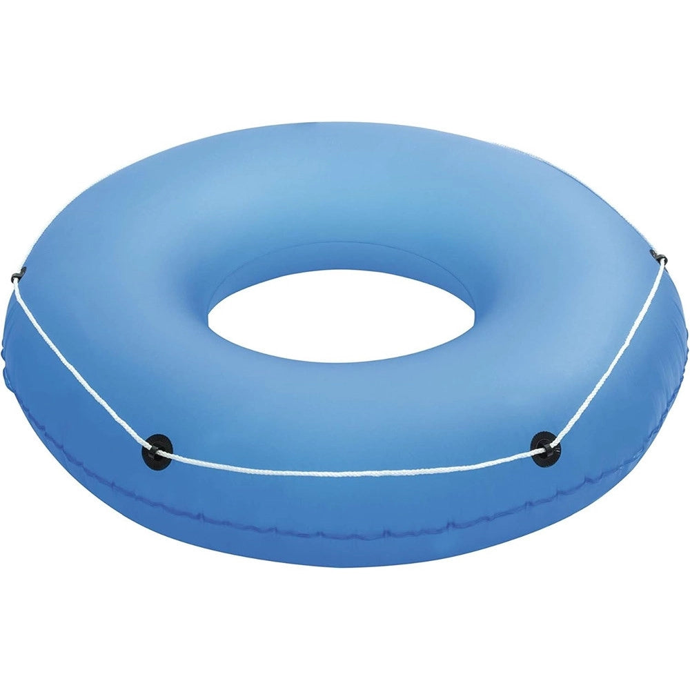 Trade Shop - Ciambella Salvagente Gonfiabile Galleggiante Con Corda Summer Blast Da 119 Cm 36120 -