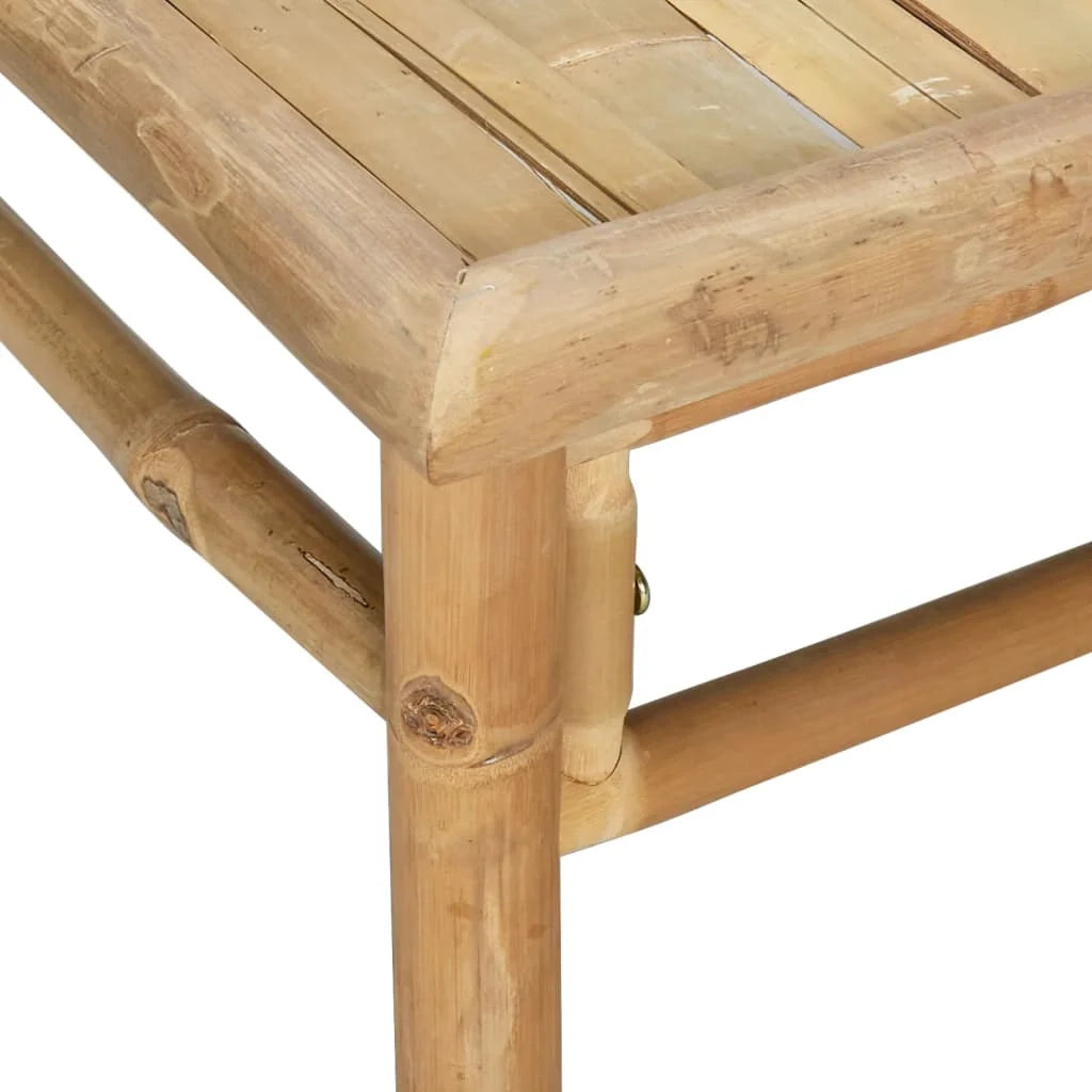 Set di mobili da giardino mobili da esterno 6 pezzi con cuscini in bambù grigio chiaro 02_0016776