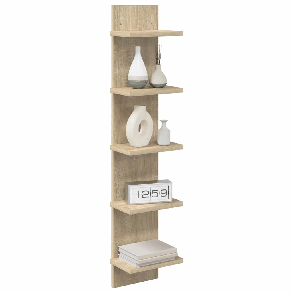 Scaffale da parete Rovere Sonoma 22 x 15 x 100 cm 8012424