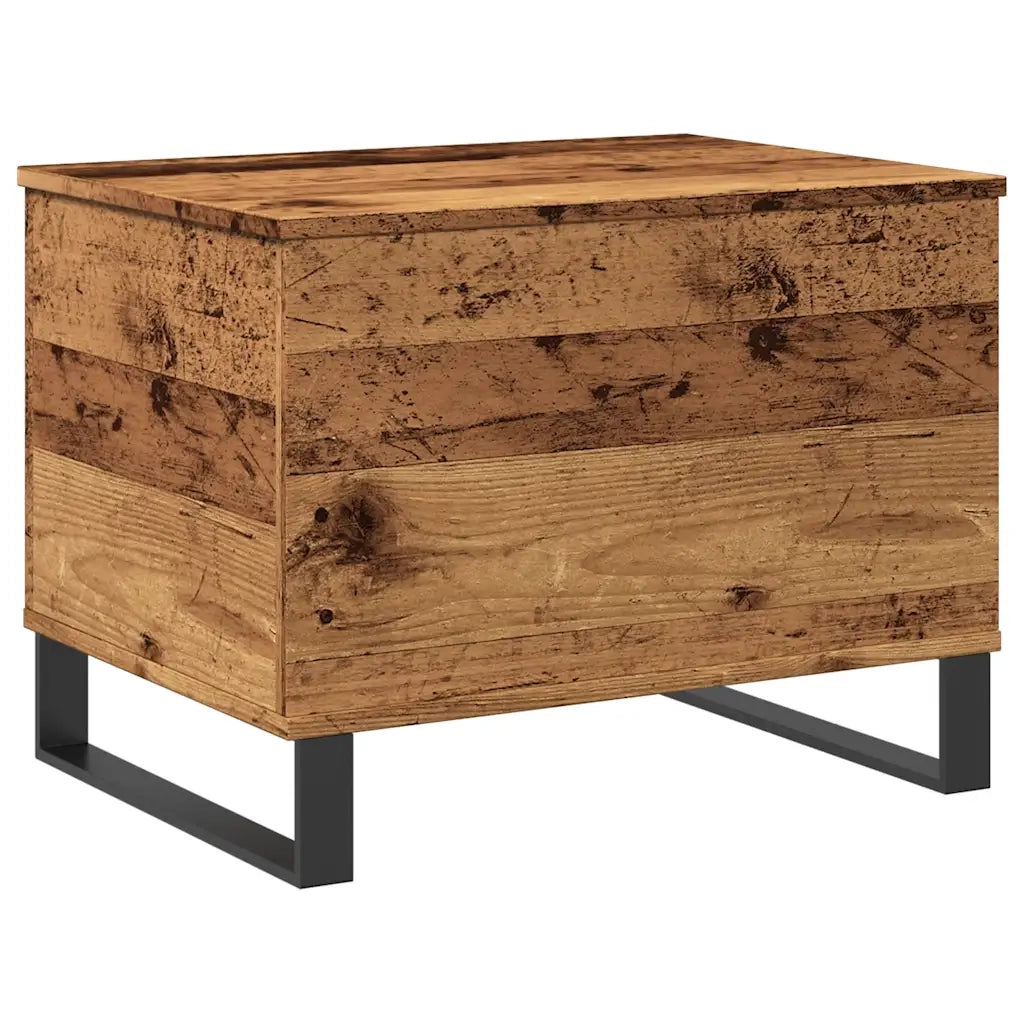 Tavolino da Salotto Legno Antico 60x44,5x45cm Legno Multistrato