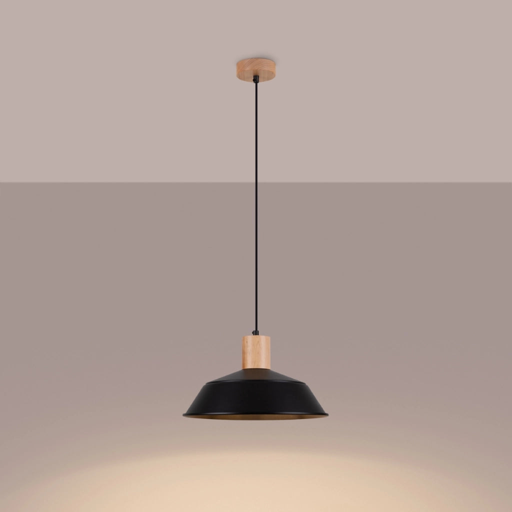 Lampada a sospensione FANO nero