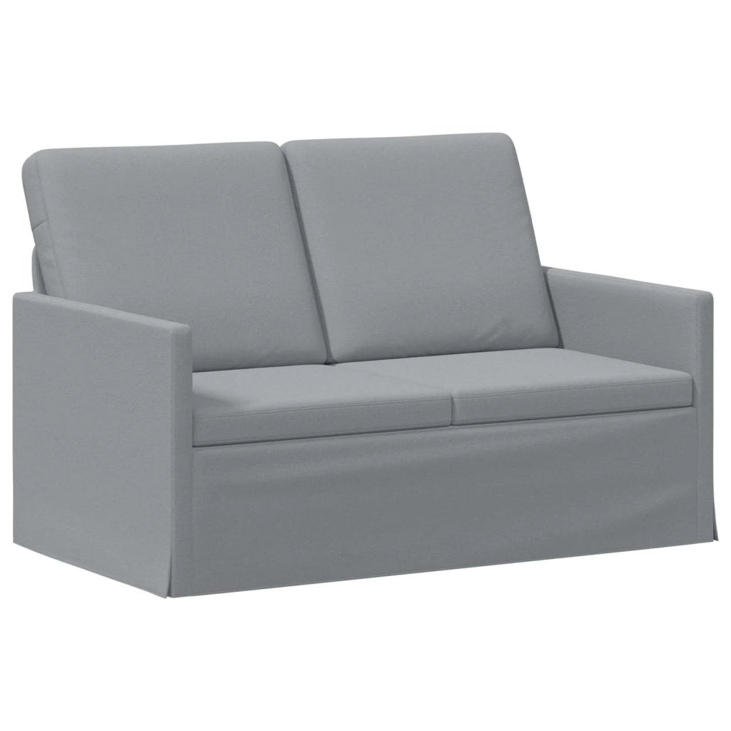 Set di divani 2 pcs Grigio Chiaro Tessuto 3433134