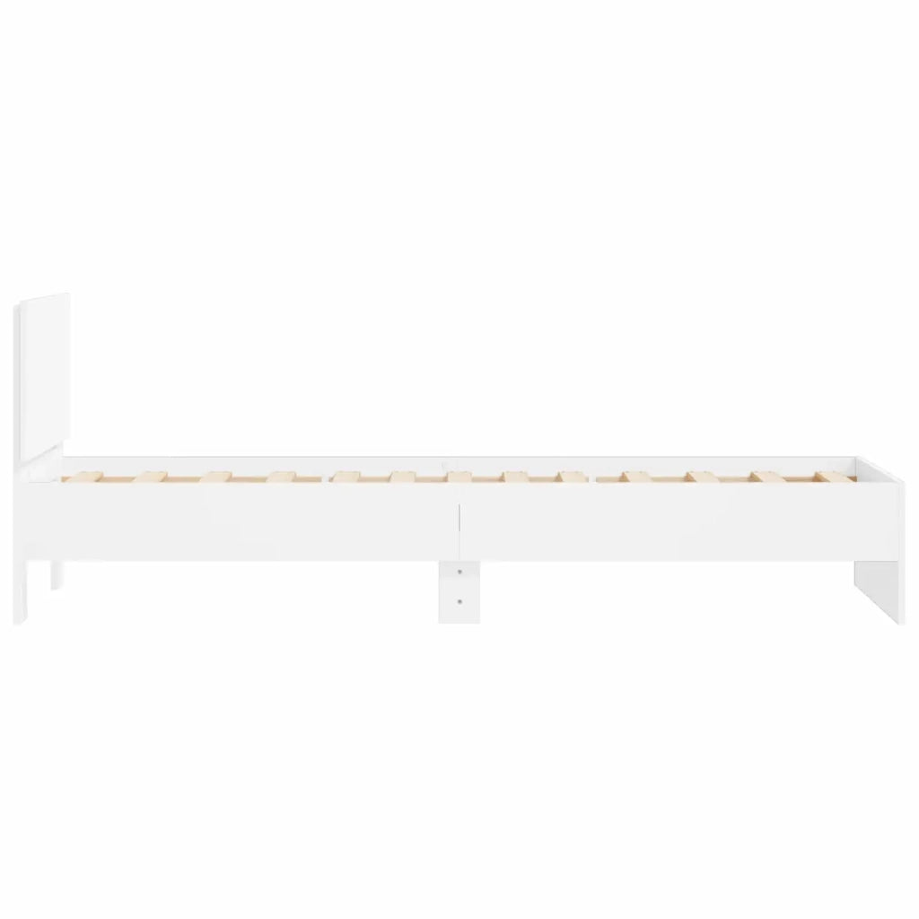 Struttura letto con testata Bianco 80 x 200 cm 8009012