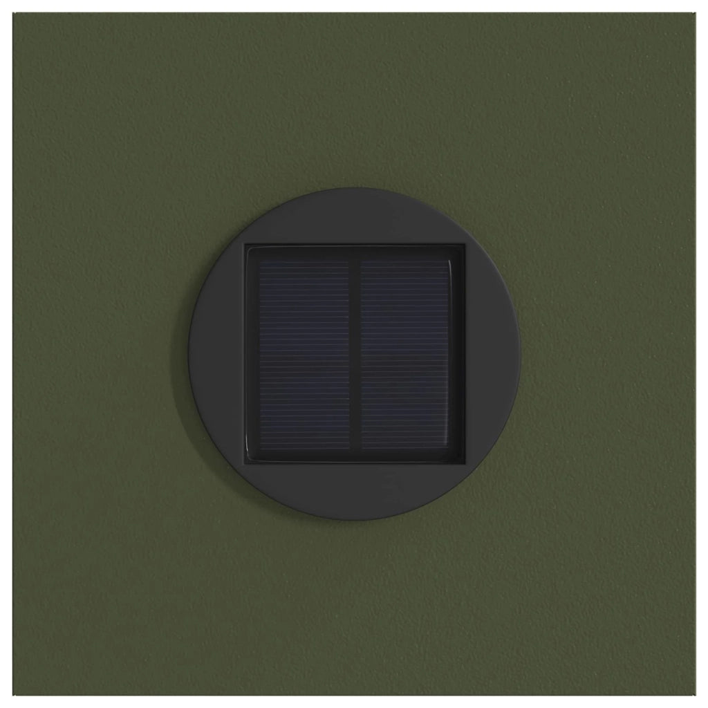 Faro LED solare per sentieri 2 pz Verde oliva CFW5401270
