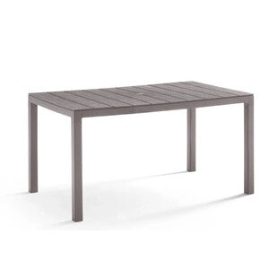 TAVOLO KING 146X86XH74CM TORTORA