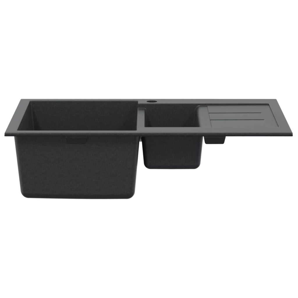 Lavello da cucina a doppia vasca Granito 80 x 50 x 30,5 cm 42053746