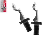 Copricapo espansivo in acciaio inossidabile nero 35 x 35 x 10 cm - Set di 2 - Per Soave
