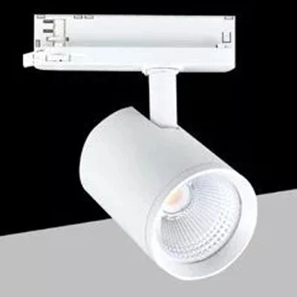 Trade Shop - Faretto Led Per Binario Trifase 40w Lampada Orientabile Luce Naturale 4000k Ip20 Gd19c30 -