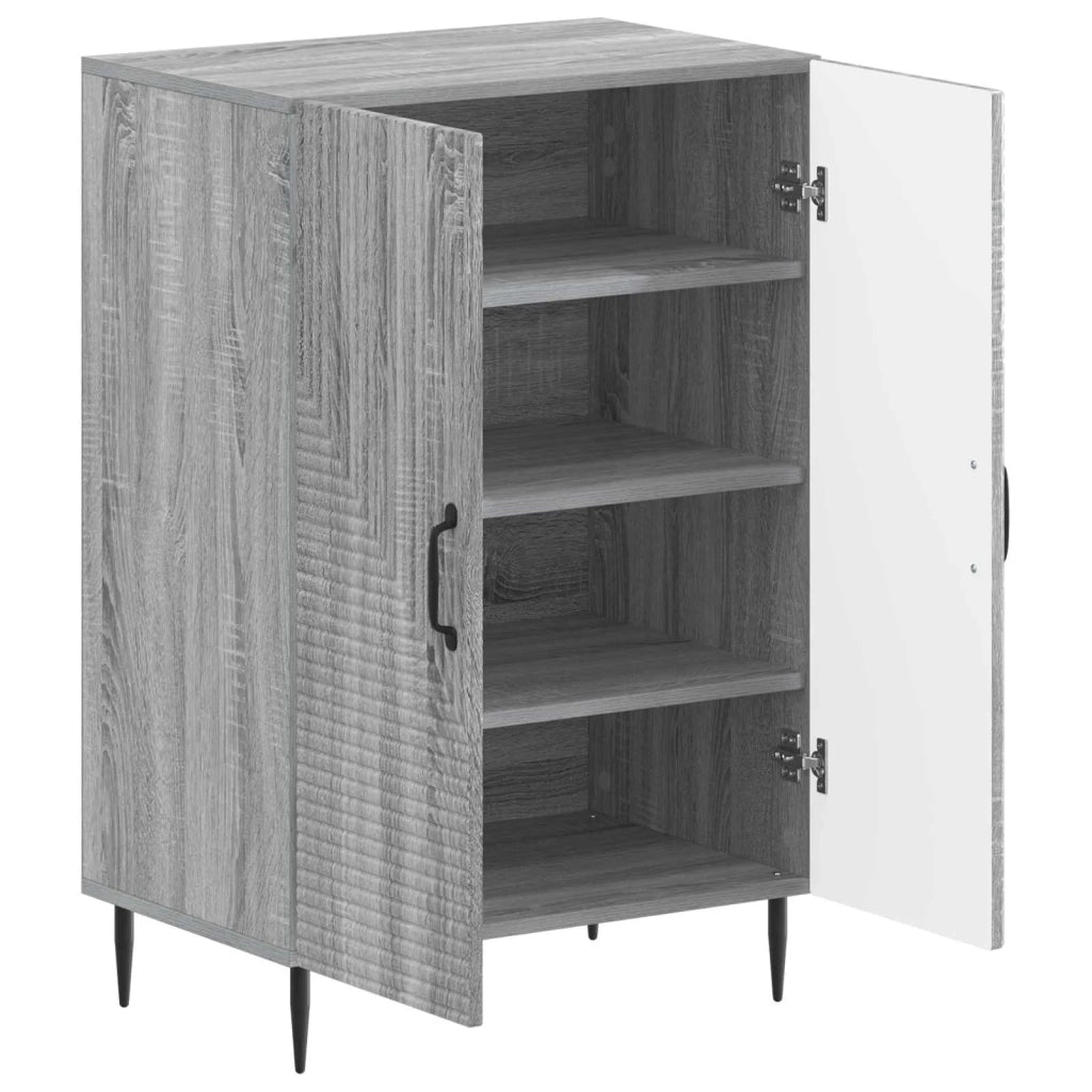 Mobile per scarpe HAARLEM 59,5 x 39,5 x 89,5 cm Sonoma grigio 896871