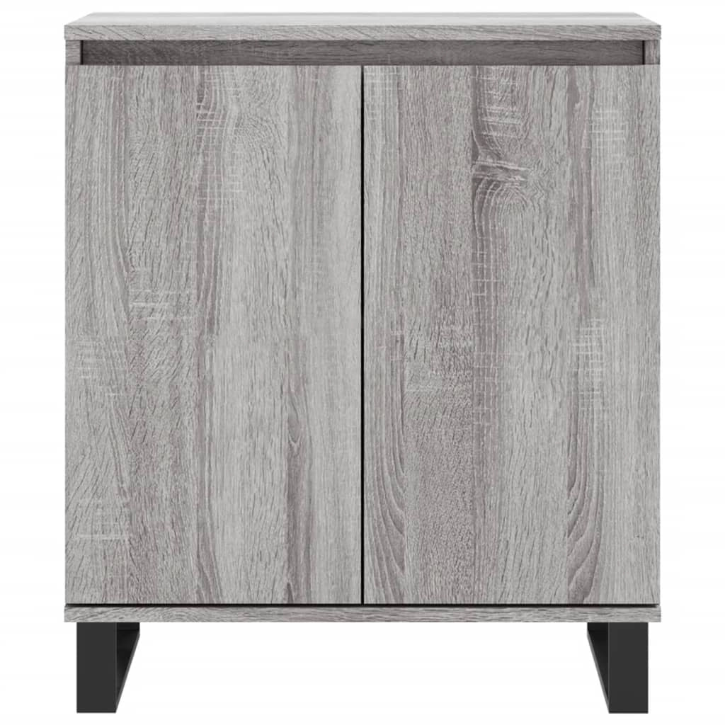 Buffet credenza cassettiera armadio mobile contenitore organizer cucina soggiorno Sonoma 60 x 35 x 70 cm legno ingegnerizzato grigio 02_0036415