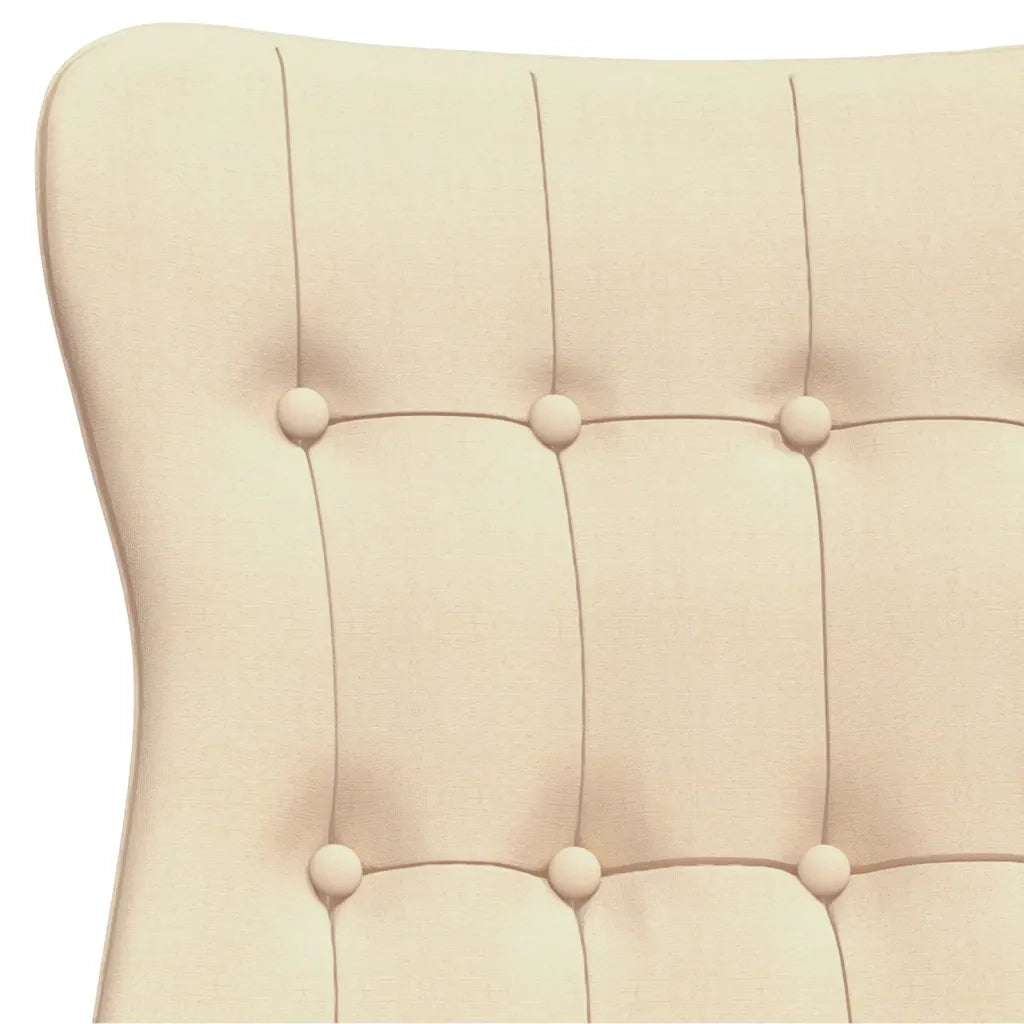 Sedia Relax Crema in Tessuto 341270