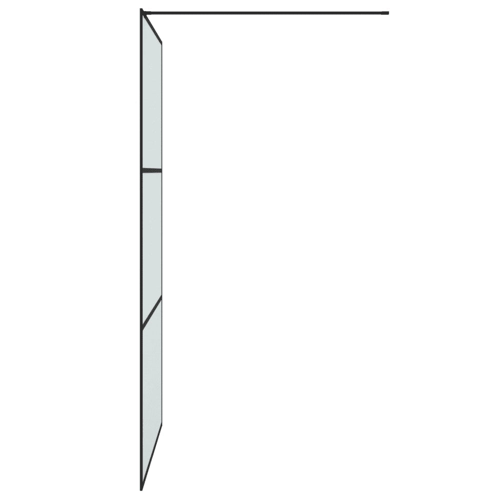 Parete Doccia Walk in 115x195 cm Vetro Smerigliato ESG 152113