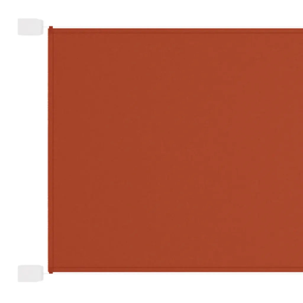 Paravento Verticale Terracotta 140x420 cm in Tessuto Oxford CFW3848516