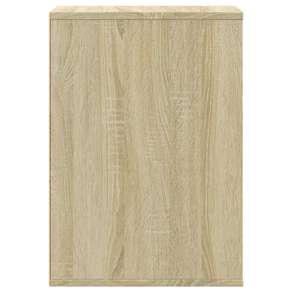 Cassettiera Angolare Rovere Sonoma 80x41x58cm Legno Multistrato