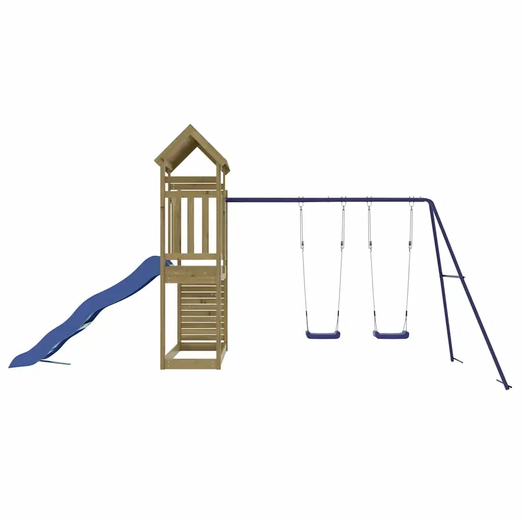 Set da Gioco da Esterno in Legno di Pino Impregnato 3155908