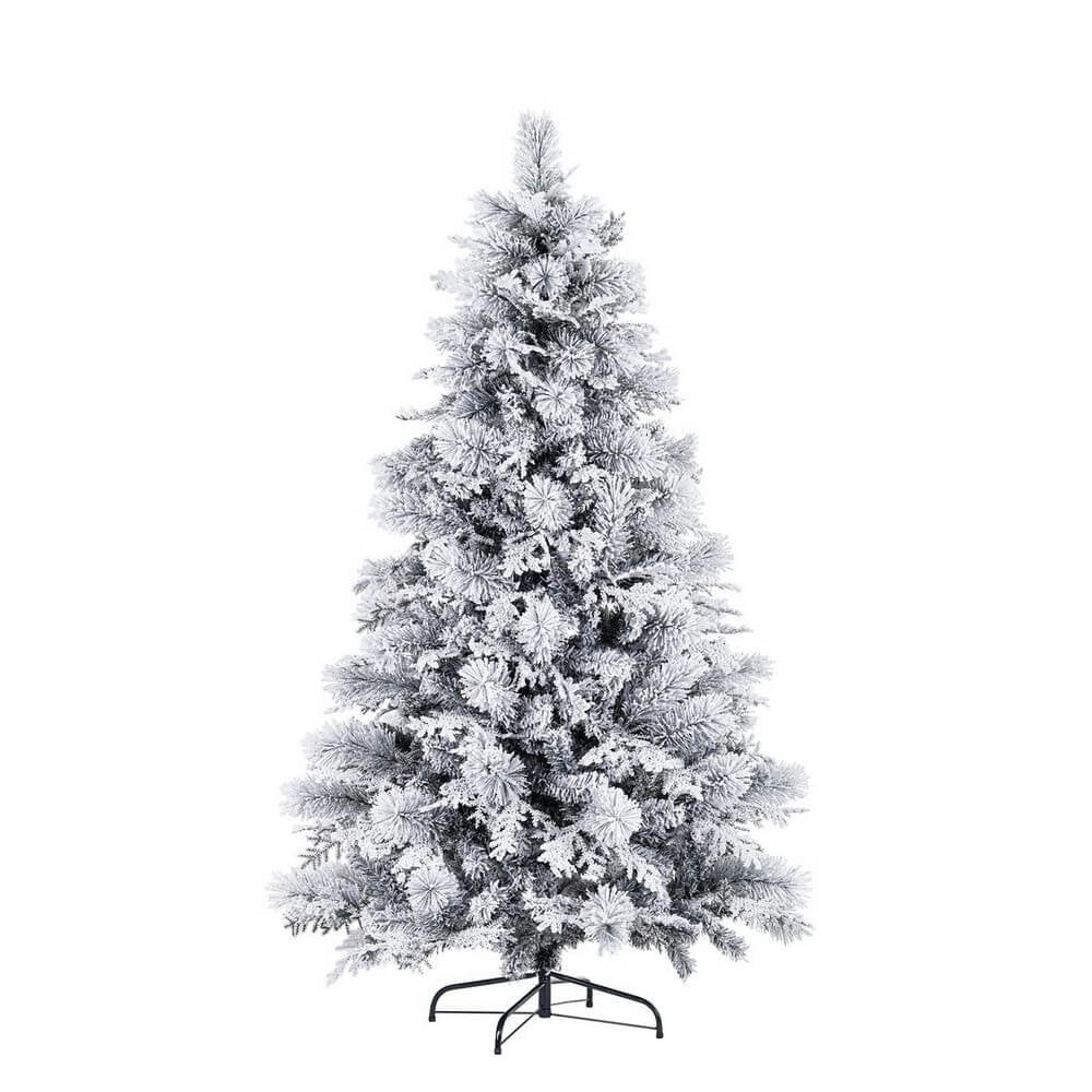 Albero Innevato Salisburgo Altezza 180cm con 410 Rami