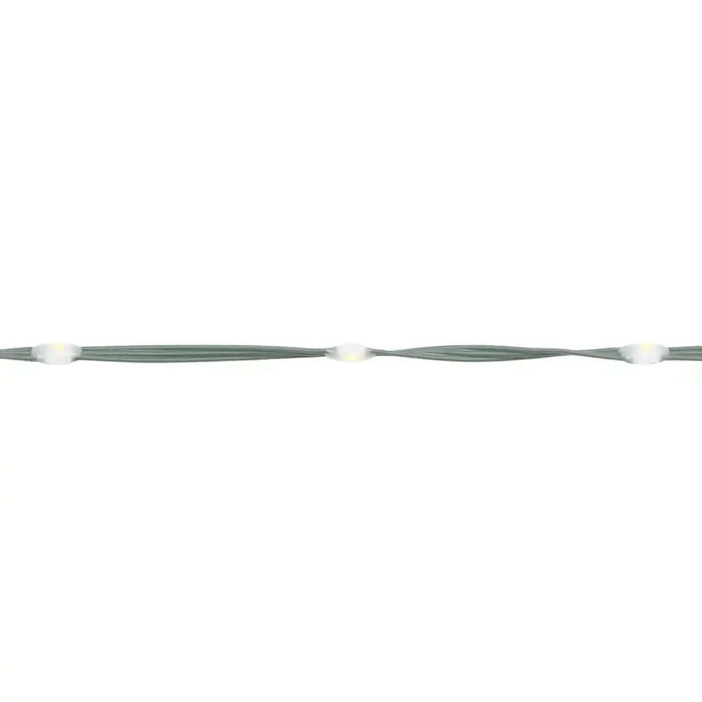 Albero di Natale a LED-Luci decorative natalizie su Pennone 3000 LED Bianco Caldo 800 cm
