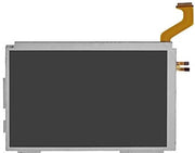 Schermo LCD di Ricambio per Nintendo 3DS XL - Nuovo - Dimensioni 123 x 77 x 4mm - Nero/Argento - Installazione Professionale Raccomandata - Schermo di Ricambio