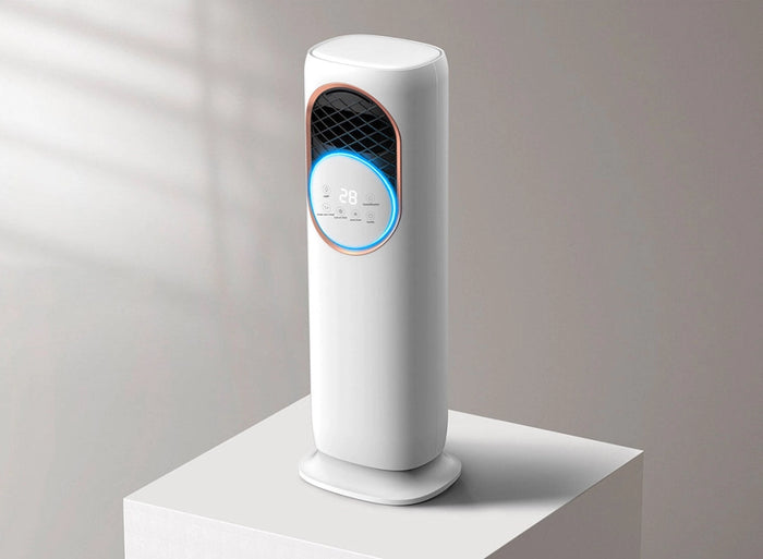 Raffrescatore ad Acqua 24x21x82 cm Cool&Heat Bianco