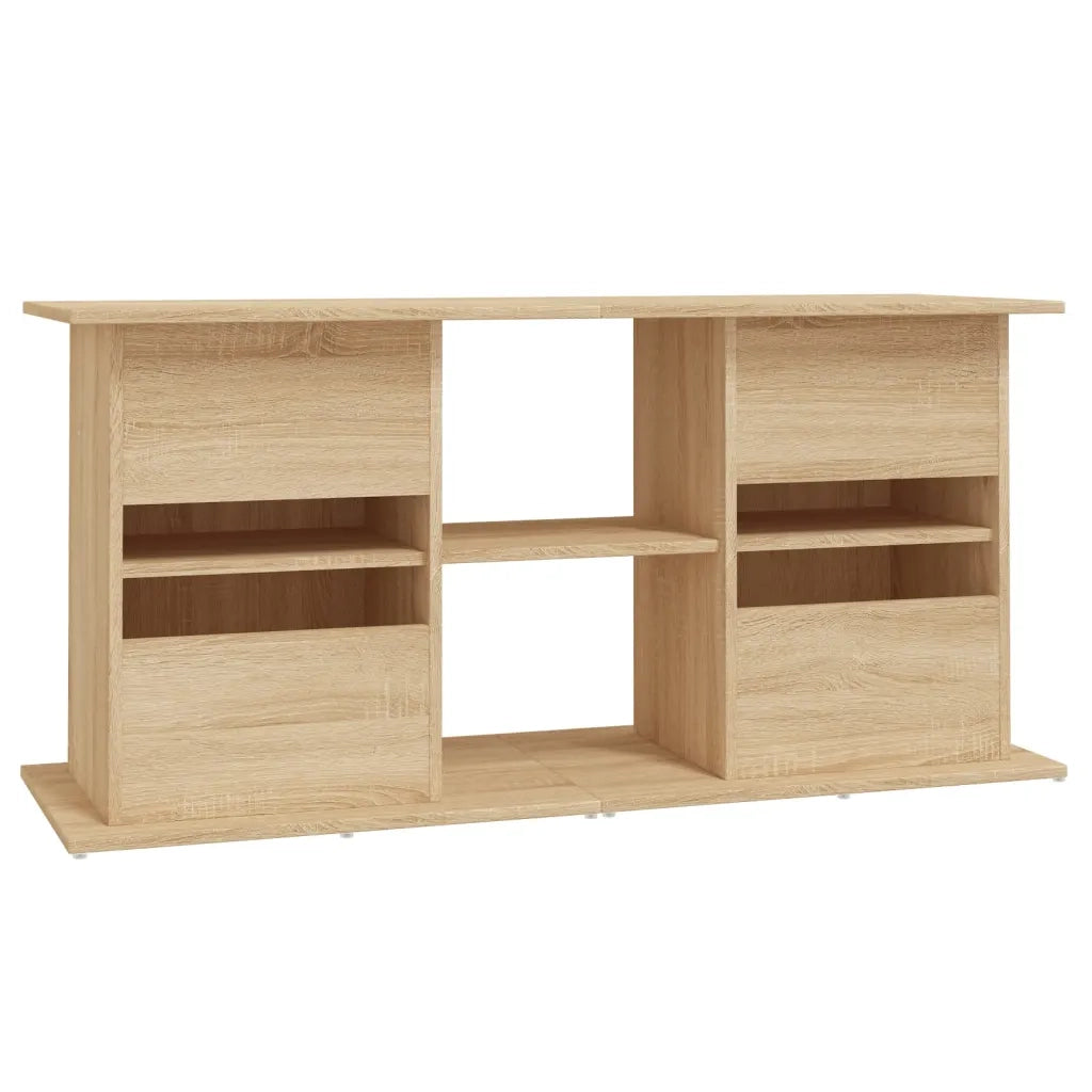 Supporto per acquario in rovere Sonoma 121x41x58 cm in legno ingegnerizzato 833618