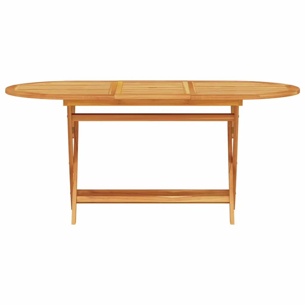Set da Pranzo per Giardino 5 pcs Marrone 3375726