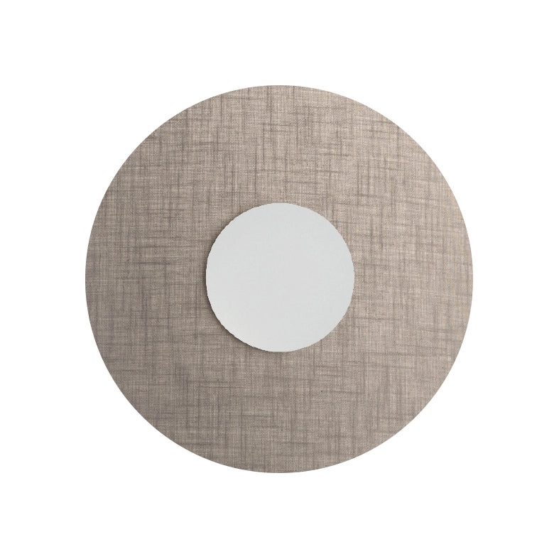 Solaris Applique da Parete Bianca con Paralume Avorio 12W 3000K CRI90 IP20 - Rossini Group, Illuminazione LED di Design per Interni