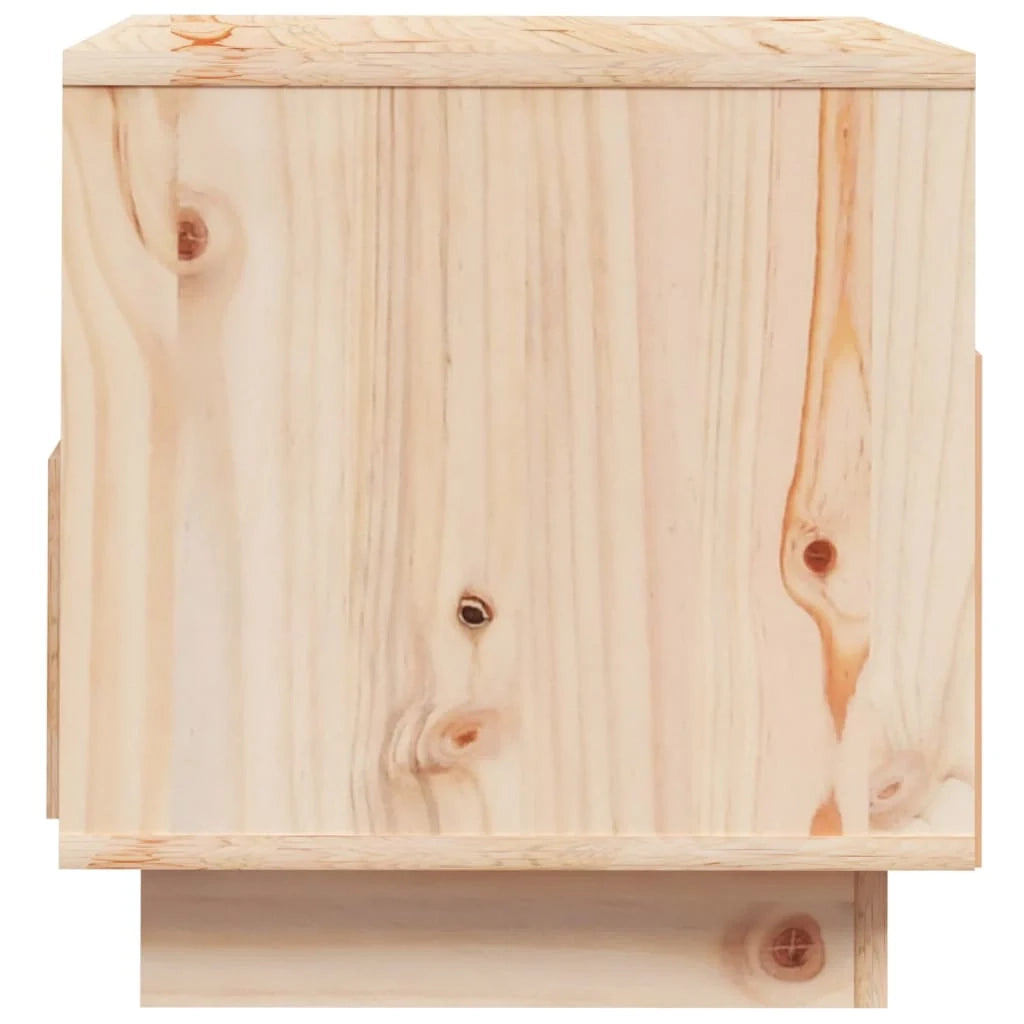 Mobile TV multimediale scaffale TV credenza mobile TV sala da pranzo soggiorno camera da letto 60 x 35 x 37 cm legno massello di pino marrone 02_0026138