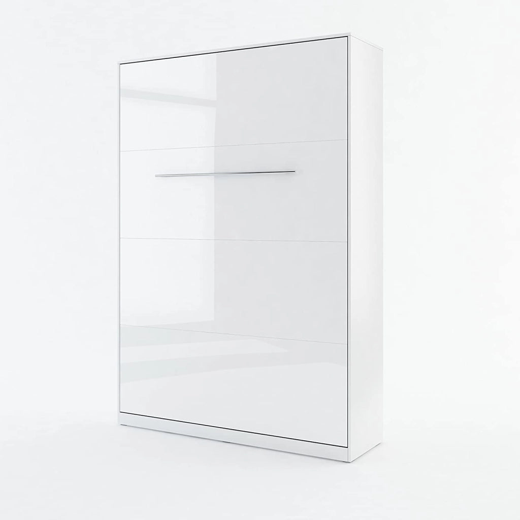 LETTO 01 140x200 VERTICALE BIANCO LUCIDO