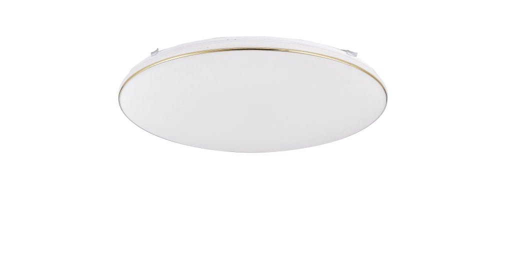 Plafoniera LED tonda Ø53 bianca oro 48W OMAR Zuma Line