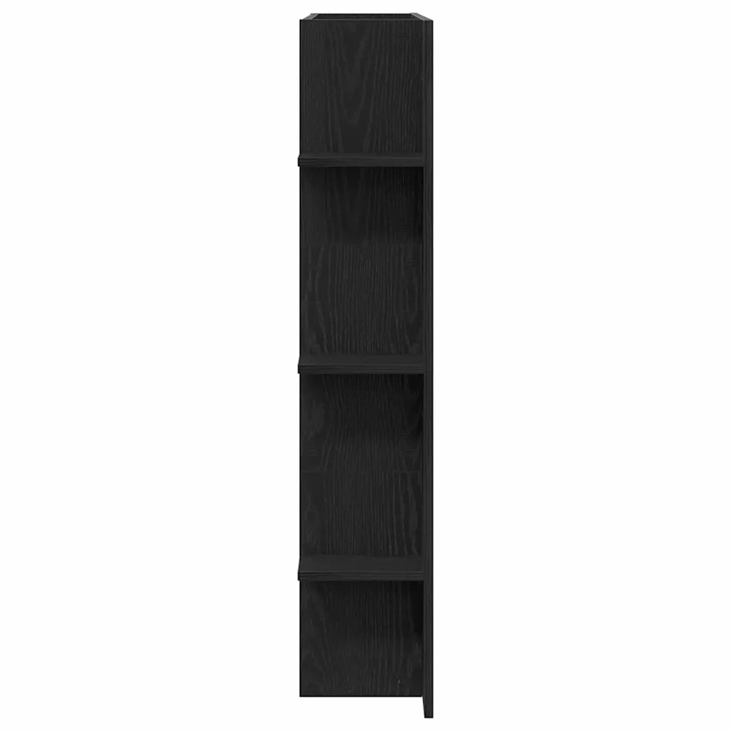 Mobile TV 152 x 22 x 113 cm Rovere nero Legno ingegnerizzato 861999