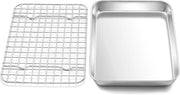 Piattaforma per forno in acciaio inossidabile con griglia di raffreddamento - Rettilineo - 237 x 177 x 25 cm Lavastoviglie