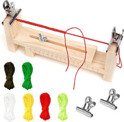 Kit per creare un bracciale DIY - Attrezio per cinture di paracorda adattabili - Strumento per intrecciare fascette in legno