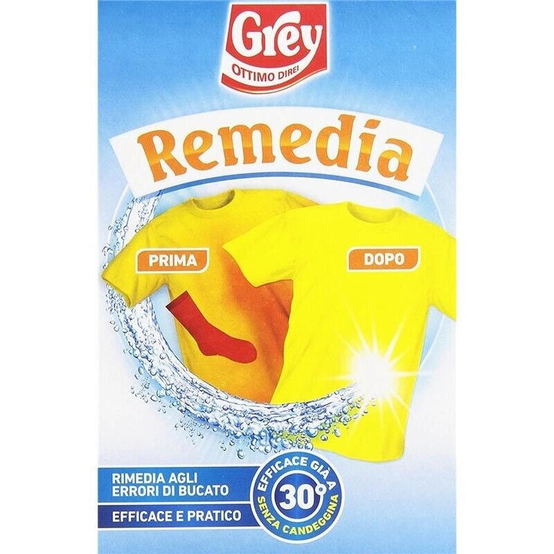 GREY REMEDIA CATTURA COLORE ADDITIVO PER LAVAGGI IN LAVATRICE 200GR
