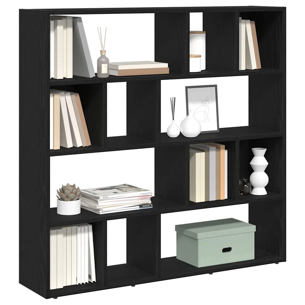 Libreria/Divisorio Rovere Nero 105x24x102 cm 862422